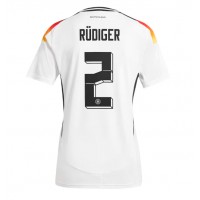 Camisa de time de futebol Alemanha Antonio Rudiger #2 Replicas 1º Equipamento Europeu 2024 Manga Curta